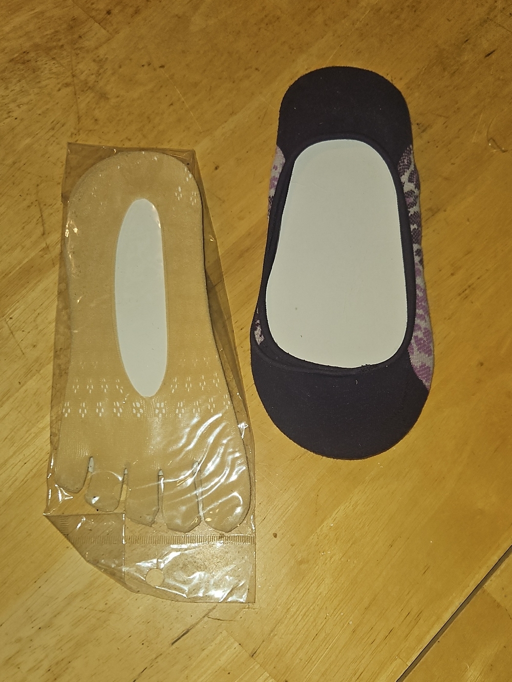 2 Pair No-Show Liner Socks